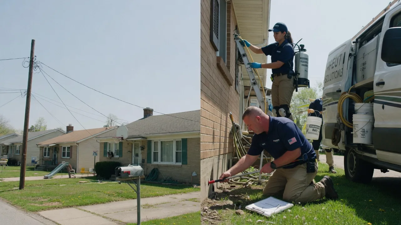 Pest Control Roach Exterminator in Warren, OH near me
